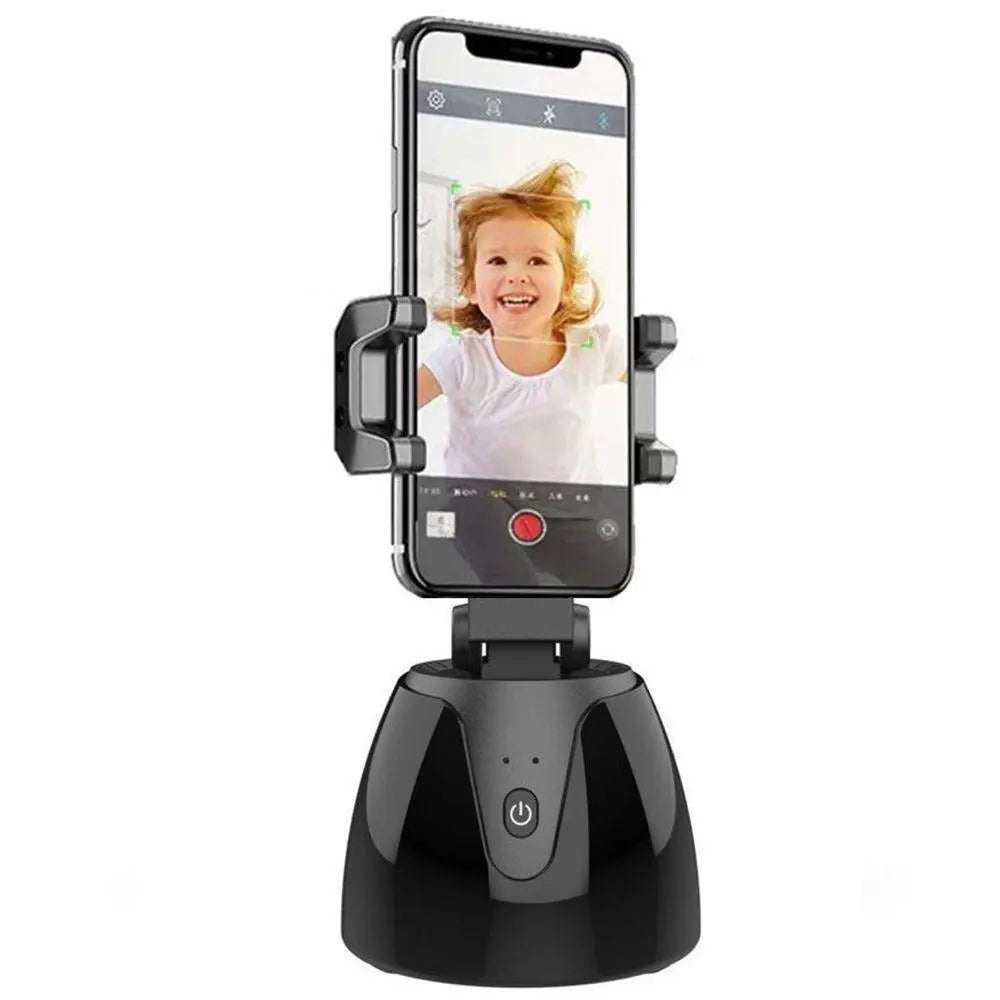 Automatic Smart Remote Selfie Stick 360 Degree Rotation Mobile Phone Holder Face Tracking For Video Recording