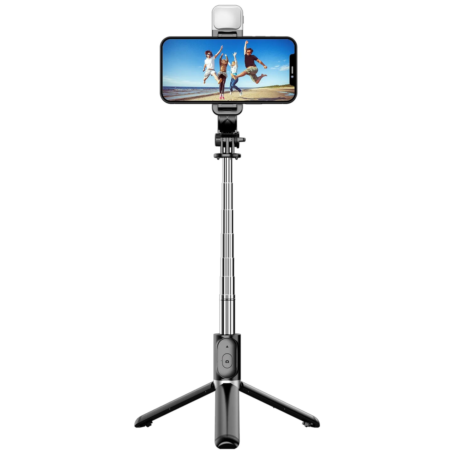 360 Rotation Portable Bluetooth Selfie Stick. Wireless Remote Extendable Tripod Stand 360 Rotation Compatible with phone. 41 Inch.