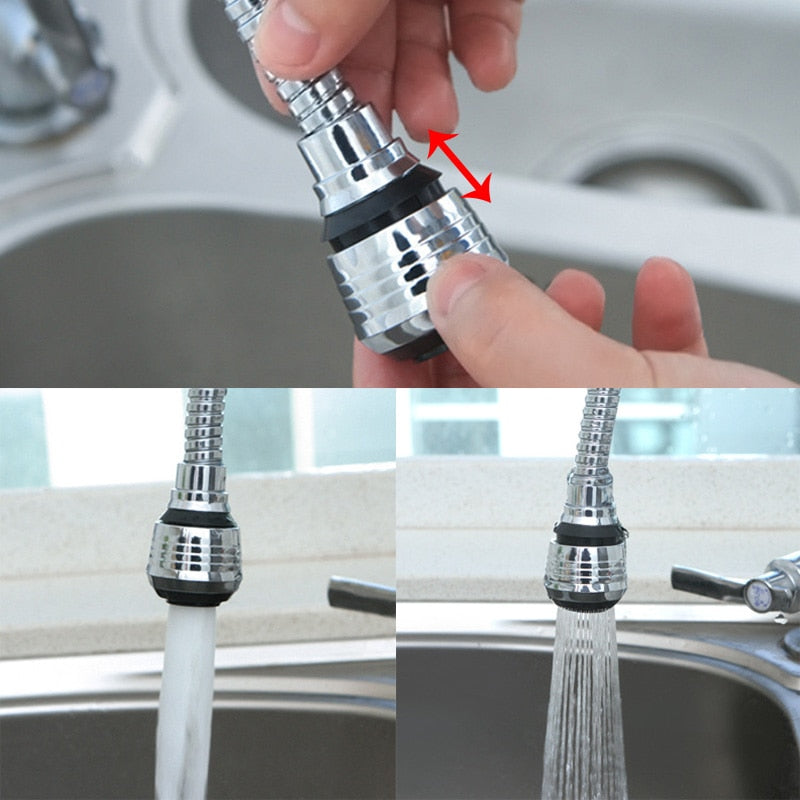 Eco-Friendly High Pressure 360 Rotatable Faucet Extender