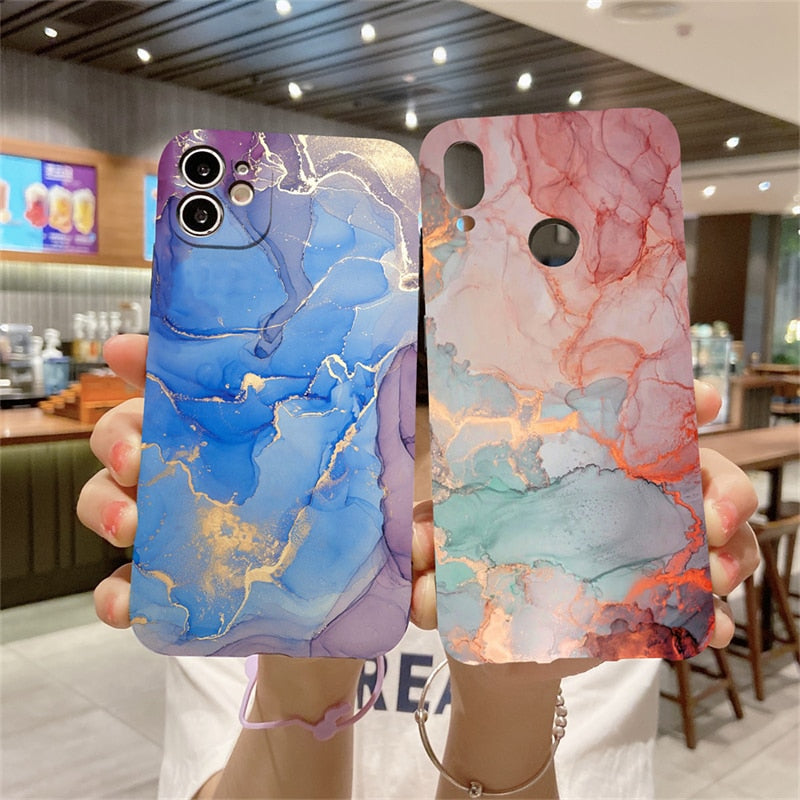 Marble Pattern Case For Xiaomi Redmi Note