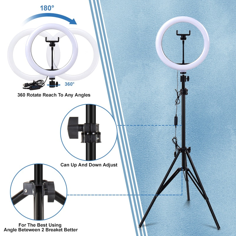 Ring Lamp with tripod
