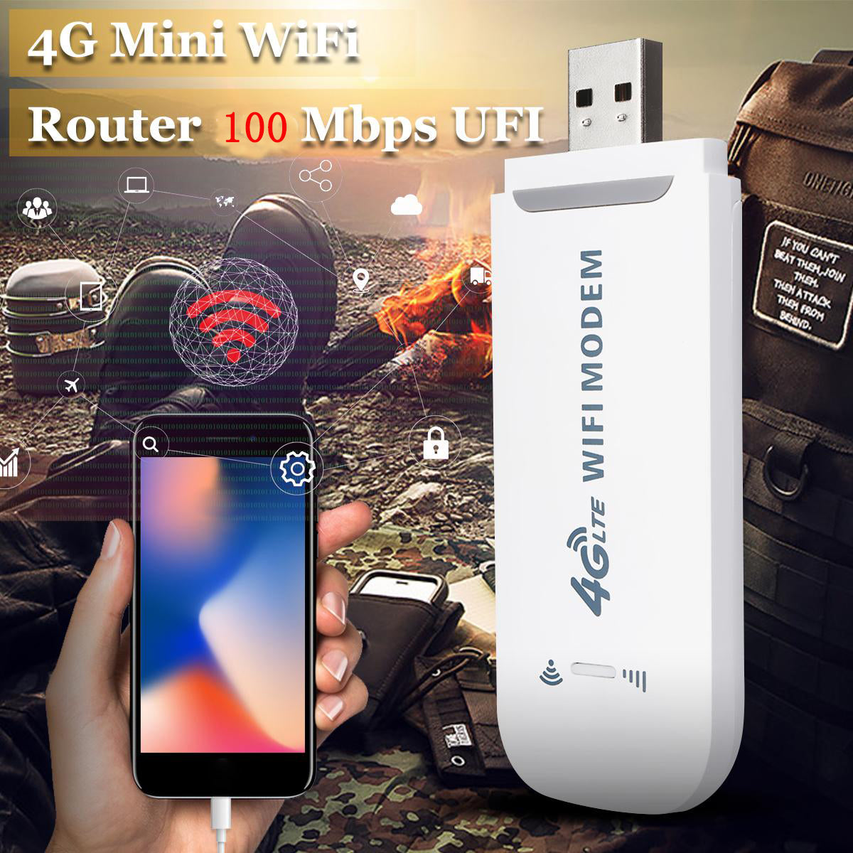 USB Wifi Modem Dongle Router