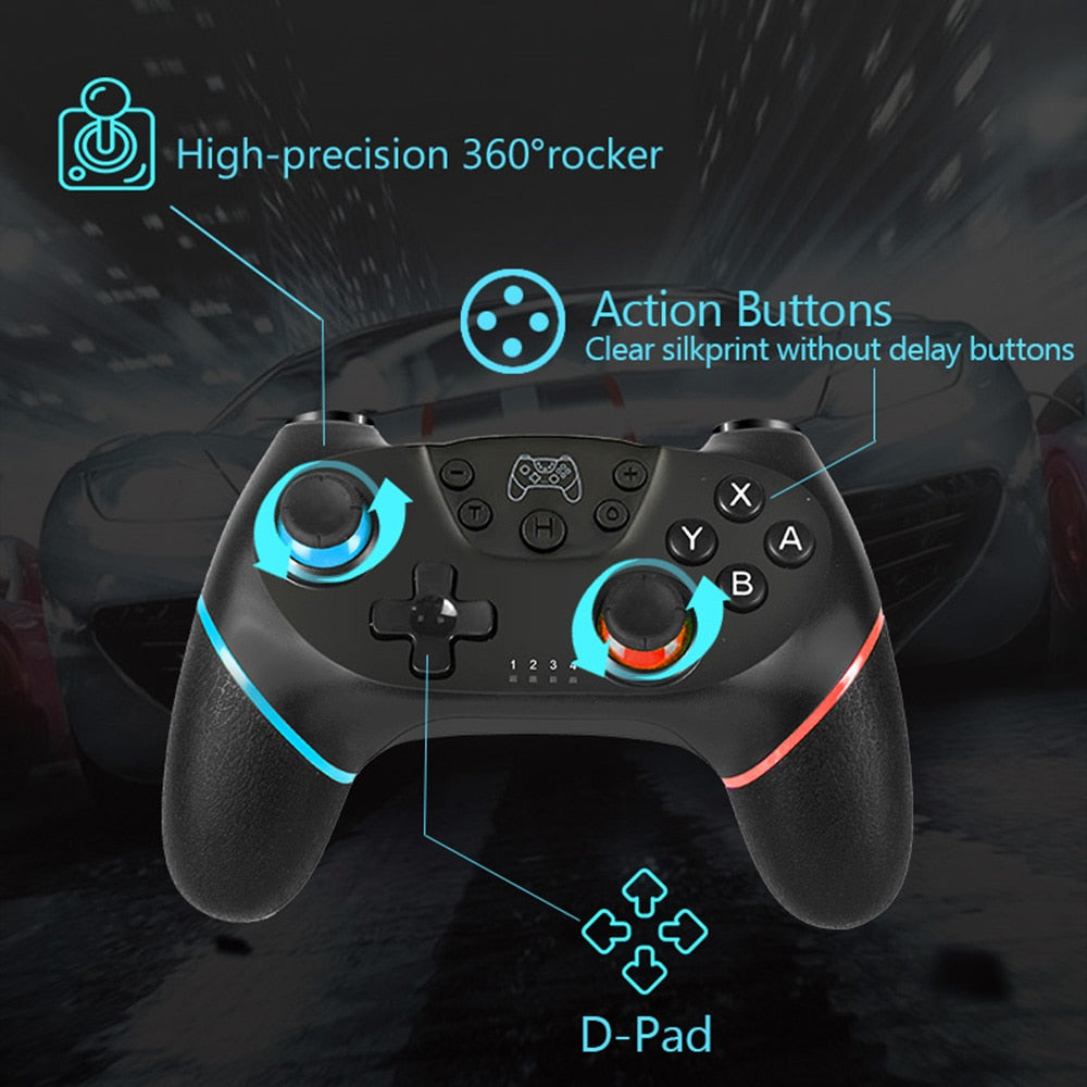 Bluetooth-compatible Pro Gamepad