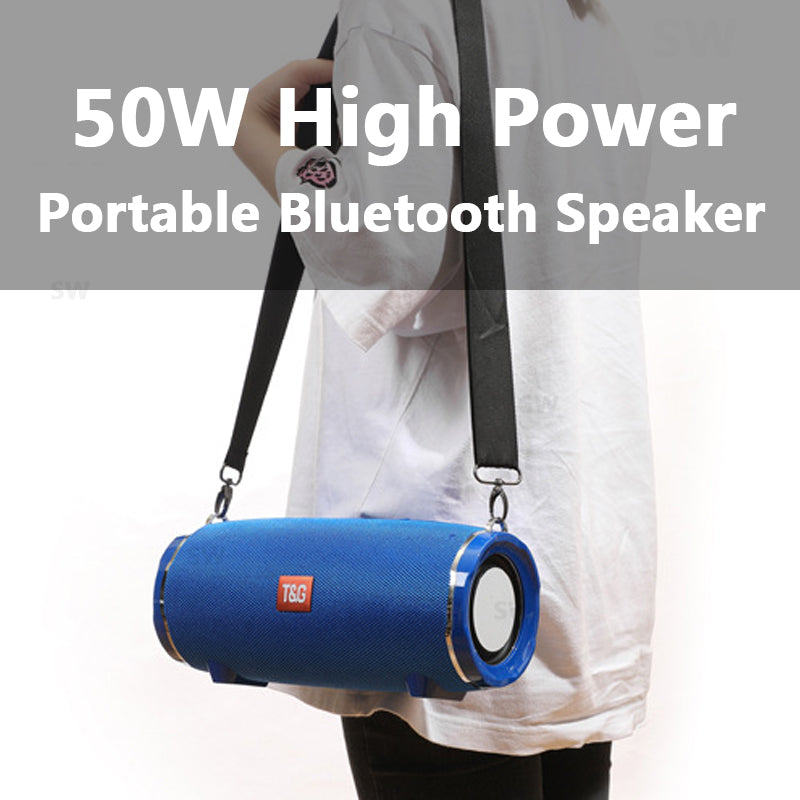 Waterproof High Power Portable Bluetooth Speaker