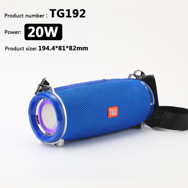 Waterproof High Power Portable Bluetooth Speaker