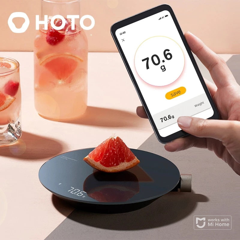 Bluetooth Smart Kitchen Food Scale
