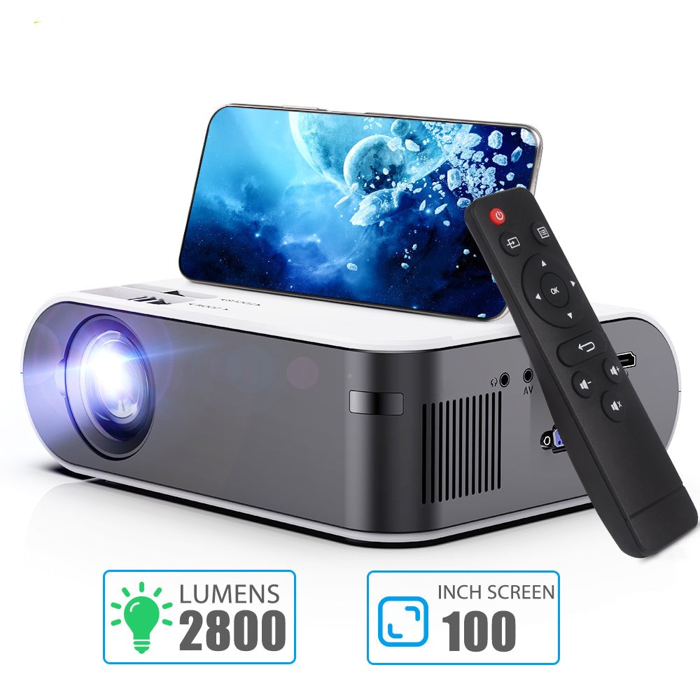 HD 1080P Portable WiFi Video Projector