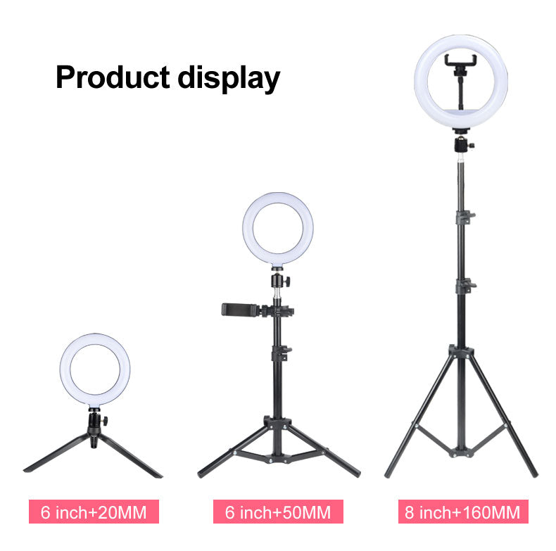 14 Inch Dimmable LED Selfie Ring Light with Stand