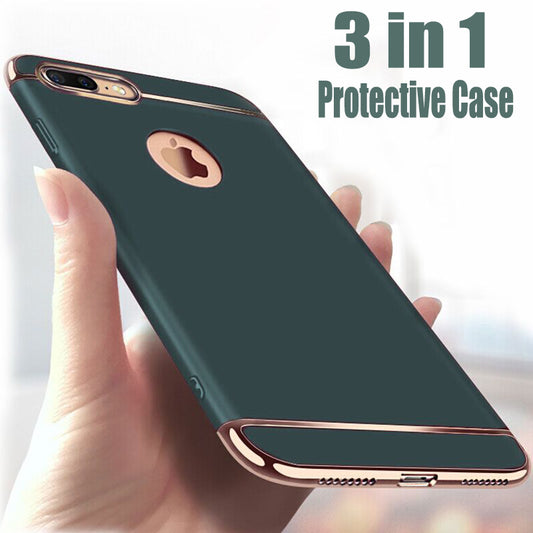 Thin Plating Shockproof Case For iphone