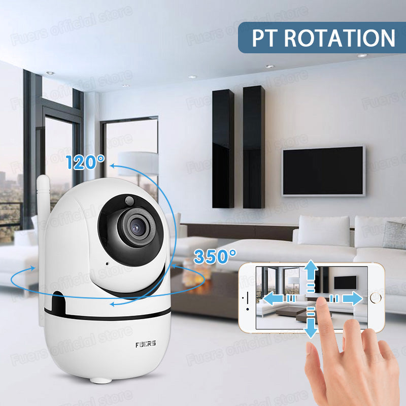 Automatic Tracking Smart Surveillance Camera