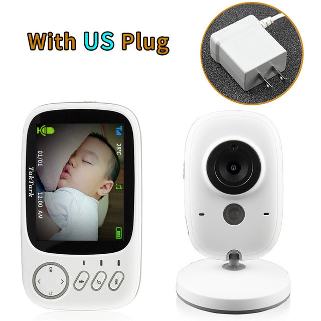 Wireless Video Color High Resolution Baby Monitor