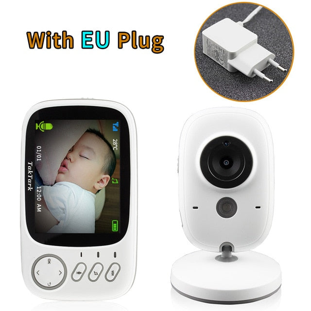 Wireless Video Color High Resolution Baby Monitor