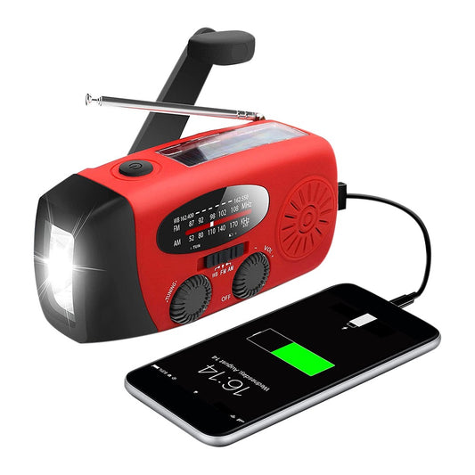 Emergency Power Solar Hand Crank Radio