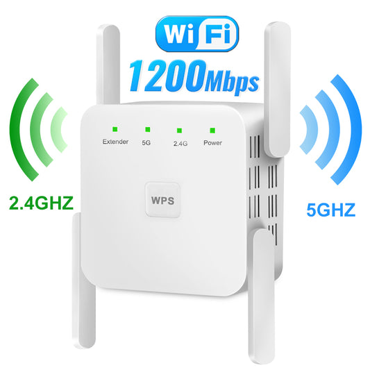 Long Range 1200Mbps Wireless WiFi Router Booster