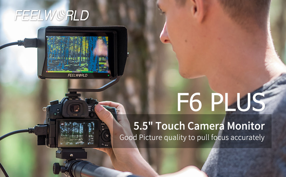 F6 PLUS 5.5 Inch On-camera DSLR FieldTouch Screen Monitor