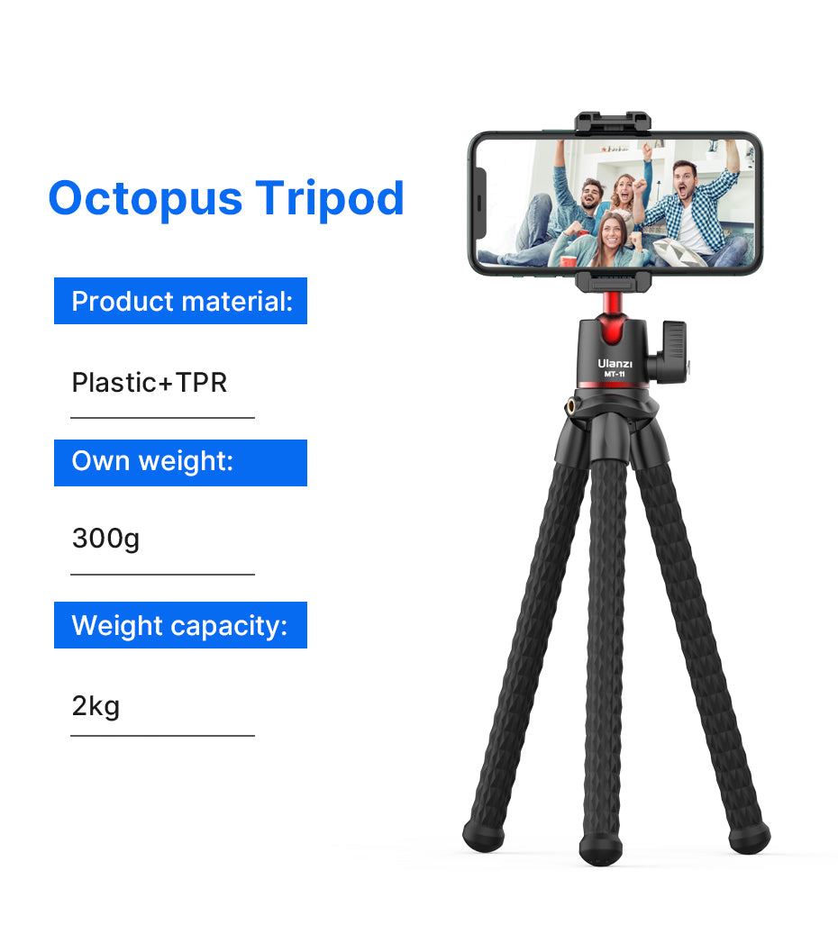 Flexible Tripod For Camera and Phone