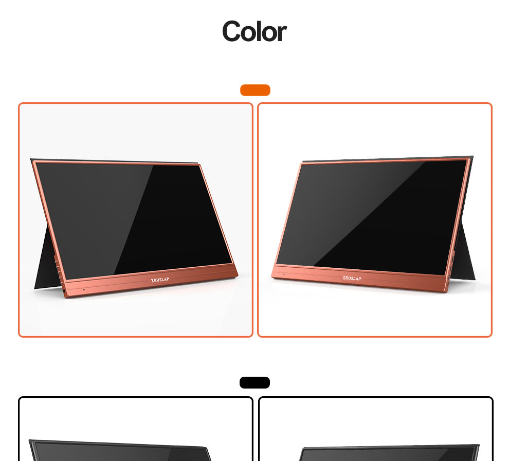 15.6inch fhd 1080p touch portable monitor