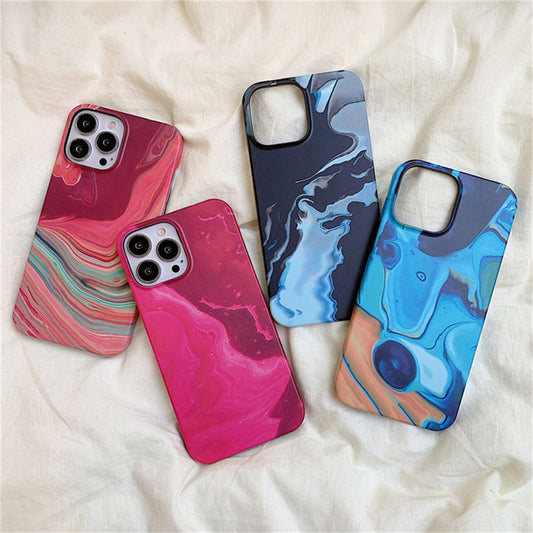 Gradient Marble Case For iPhone